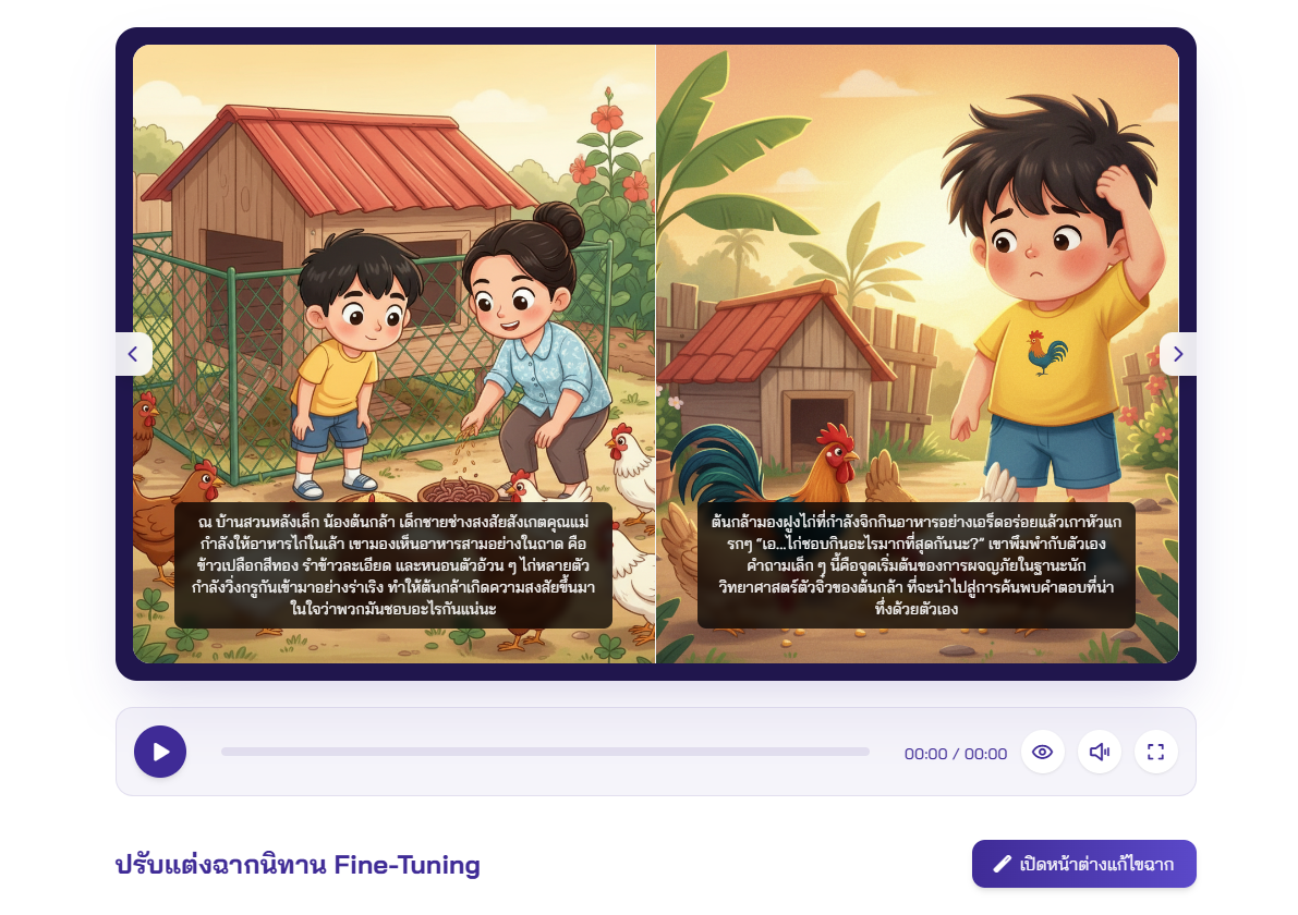 นิทานหลังสร้างเสร็จ